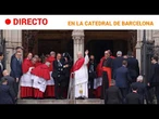 DIRECTO | LEÓN XIV en la CATEDRAL de BARCELONA. IMÁGENES CON SONIDO NATURAL | RTVE Noticias