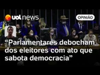 Protesto da oposição por anistia a Bolsonaro é deboche e sabotagem da democracia | Ronilso Pacheco