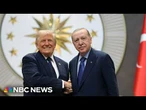Trump talks Ukraine-Russia and F-35 jets sale in meeting with Turkey’s Erdoğan