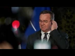 "Ne nous laissons pas attirer dans le piège de l'escalade de Poutine", avertit Boris Pistorius