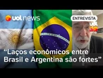 Laços econômicos entre Brasil e Argentina vão ser mais fortes do que as críticas, diz Trevisan