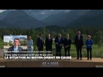 Donald Trump quitte le sommet du G7, chamboulé par la crise au Moyen-Orient • FRANCE 24