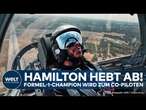 LEWIS HAMILTON: Formel-1-Star erfüllt sich seinen Kindheitstraum beim Astronauten Training in Texas!