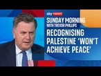 Shadow Chancellor questions what recognising Palestine is 'going to achieve'