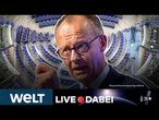 BUNDESTAG: Knallharte Forderungen an Deutsche - Merz stellt Regierungsprogramm vor | LIVESTREAM