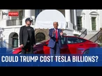 Trump-Musk row could cost Tesla billions in crucial subsidies