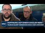 FRIEDRICH MERZ IN KIEW: Unions Kanzlerkandidat sondiert die Lage in der Unkraine | WELT Thema