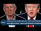 USA: Anschlag auf Donald Trump geplant! "Sehr verstörende Nachrichten, die wir hier bekommen haben!"