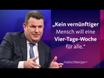 Hubertus Heil über Merz, Bürgergeld, Rente und seine Zeit als Arbeitsminister | maischberger