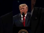 El calor y la tormenta amargan el acto de Trump: "Todos quieren ser como EE.UU."