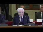 MATTARELLA: "L'UNIONE EUROPEA trovi slancio e coraggio, è urgente accelerare"
