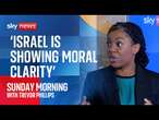 'Israel is showing moral clarity in dealing with its enemies', Kemi Badenoch tells Sky News