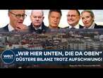 COTTBUS IN BRANDENBURG: Kein Vertrauen in die derzeitige Politik! Pessimismus trotz Aufschwung