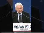 Jarosław Kaczyński o dalszych krokach i konferencji programowej