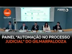 Painel "Automação no processo judicial: inteligência artificial" do 14º Fórum de Lisboa