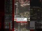 Drones crash into Sydney harbour after light show glitch. #Australia #BBCNews