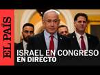 DIRECTO | Benjamin Netanyahu visita el Congreso tras reunión con Donald Trump