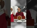 Sheinbaum analiza demanda por lanzamiento de SpaceX en la frontera #shorts