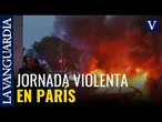 Un muerto en accidente, 300 heridos y 780 detenidos en Francia en los disturbios por la Champions