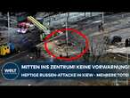 PUTINS KRIEG: Mitten ins Zentrum! Keine Vorwarnung! Heftige Russen-Attacke in Kiew - mehrere Tote!