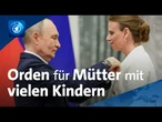 Russlands Bevölkerung schrumpft: So will Putin Anreize zum Kinderkriegen schaffen