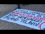 Presidio pro-Pal a Palazzo Marino: "Stop al rinnovo del gemellaggio con Tel Aviv"