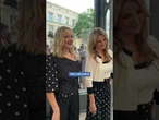 Frauke und Nele Ludowig auf der #fashionweek in Berlin! #mode #berlin #fashiontrends #fashionweek