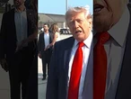Trump boards Qatari donated Air Force One