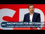 SPD: Nach Wahl-Debakel! Nachfolge für Mützenich - Lars Klingbeil lässt sich zum Fraktionschef wählen