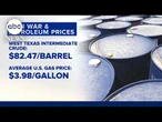 Gas prices rise amid escalating tensions between US and Iran