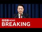 South Korea President Yoon Suk Yeol faces impeachment after attempt to impose martial law | BBC News