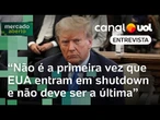 Shutdown nos EUA tem impasse político como pano de fundo; entenda paralisação do governo Trump