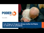 Lula chega ao Uruguai e abraça mulher de Mujica no velório do ex-presidente