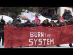 Marche de protestation de 25 km vers Davos contre le programme climatique du WEF