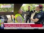 NIEMIECKA POLICJA BLOKUJE PRZEMARSZ Z POLSKIM KRZYŻEM!
