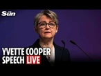 LIVE: UK Foreign Secretary Yvette Cooper speaks on British foreign policy at Chatham House