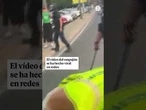 Un policía empuja a una profesora durante una manifestación en Valencia #Profesora #Empujón #Policía