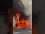 Vehicles burn after night of anti-immigrant unrest following vicious stabbing attack in Belfast
