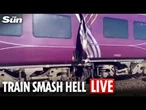 LIVE: Two trains crash in horror rush hour smash as passengers left ‘bloodied & seriously injured’