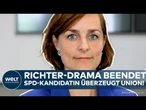RICHTERWAHL: Streit endlich beendet! Union lobt SPD-Kandidatin für Bundesverfassungsgericht!
