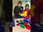 A Girl Scout troop used profits to make a 3D-printed toddler mobility trainer