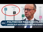 UNION IM SINKFLUG: Neue Umfragewerte zeigen klare Verschiebung politischer Kräfteverhältnisse!