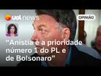 PL aposta em aliviar penas de presos no 8/1 para abrir fresta sobre futuro de Bolsonaro, diz Landim