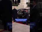 Biden awkwardly strokes Secret Service agent