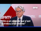 Accord de paix États-Unis/Iran: "Il y a un grand perdant, c'est Israël", pointe Thierry Breton