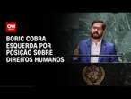 Boric cobra esquerda por posição sobre direitos humanos | LIVE CNN