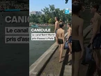 Canicule en France : à Paris, le canal Saint-Martin pris d’assaut • FRANCE 24