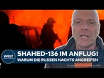 UKRAINE-KRIEG: Höllennacht in Kiew! Explodierende Drohnen reißen die Stadt aus dem Schlaf!