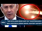 IRAN-KRIEG: "Wir schlagen sehr hart zu!" Raketenhagel! Mullahs eskalieren! Israel kontert sofort!