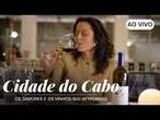 AO VIVO: VIAGEM & GASTRONOMIA | Cidade do Cabo: uma viagem pelos sabores sul-africanos | 19/01/2025